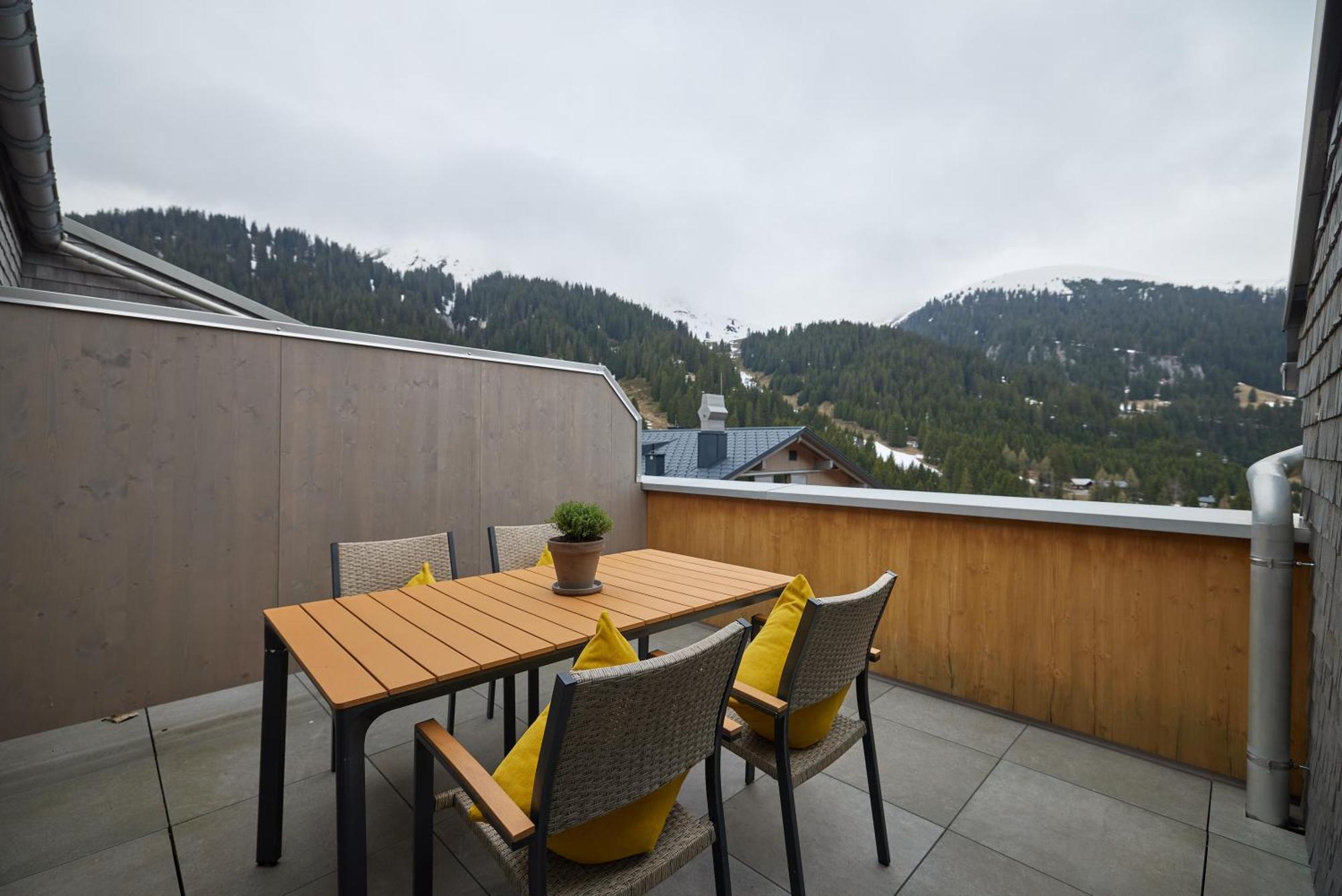 Camp Exklusiv - Alpin-Resort Montafon Haus 2 By Pferd Auf Wolke Gargellen Buitenkant foto
