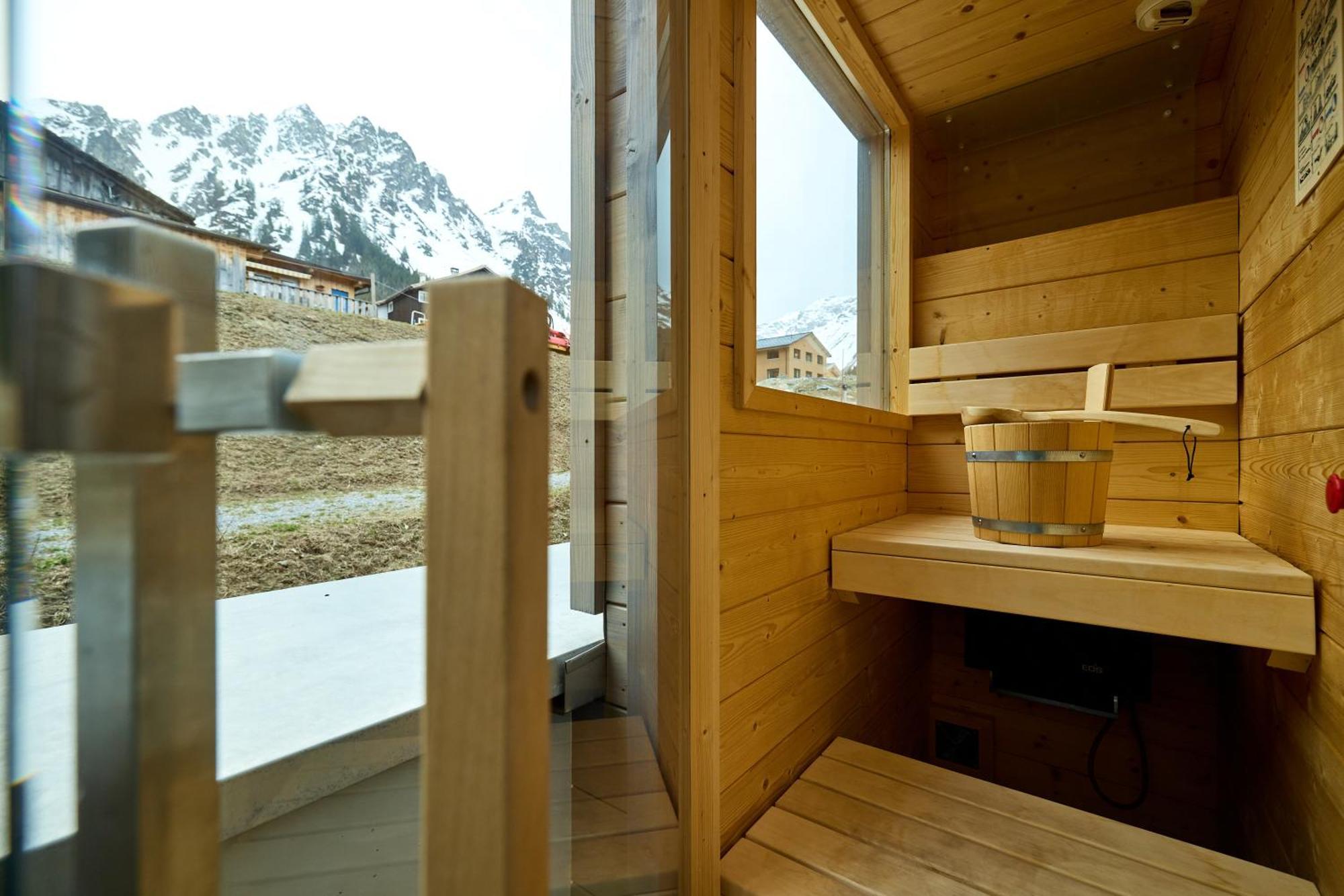 Camp Exklusiv - Alpin-Resort Montafon Haus 2 By Pferd Auf Wolke Gargellen Buitenkant foto